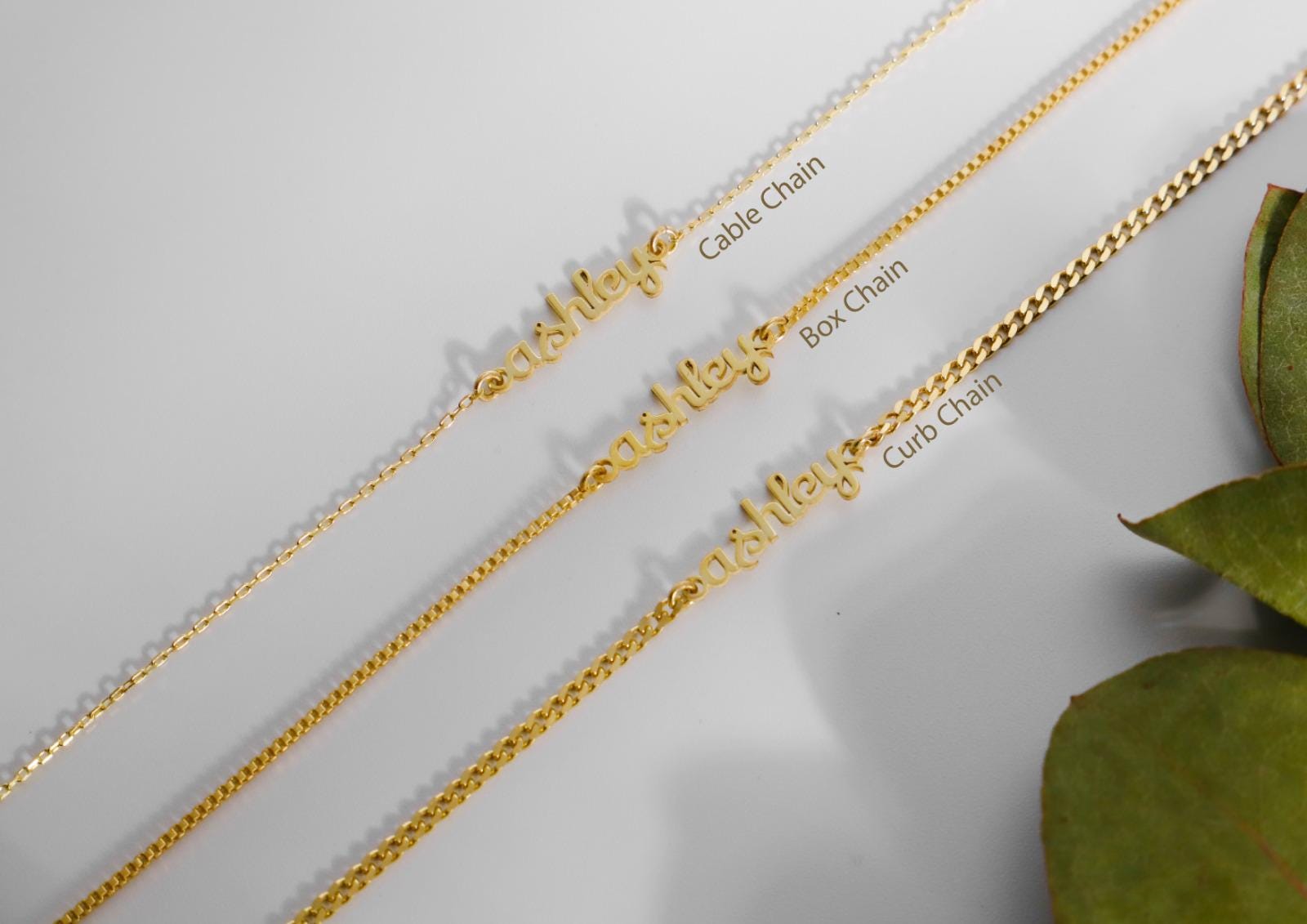 Personalized Name Necklace - Celebrate Your Unique Identity with Customizable Style