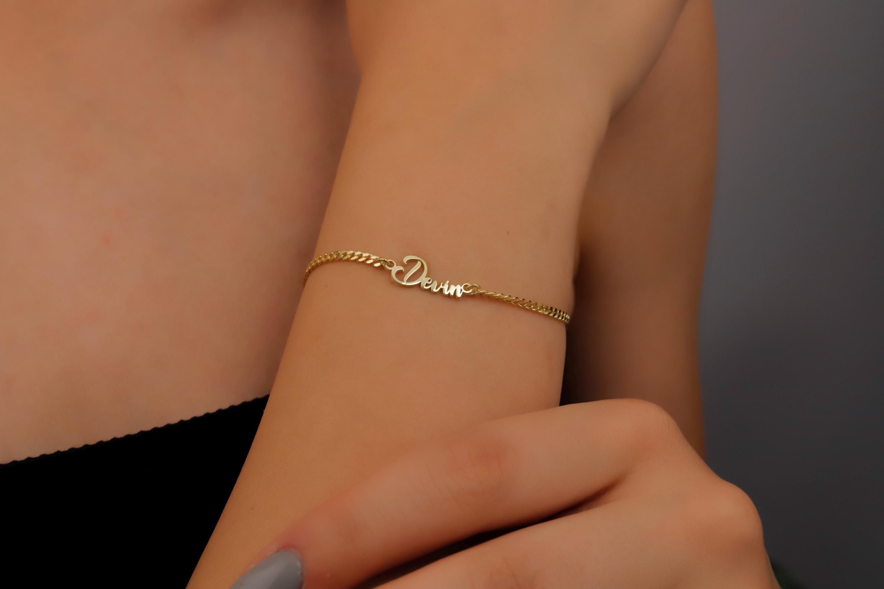 Personalized Name Bracelet | Custom Layered Jewelry