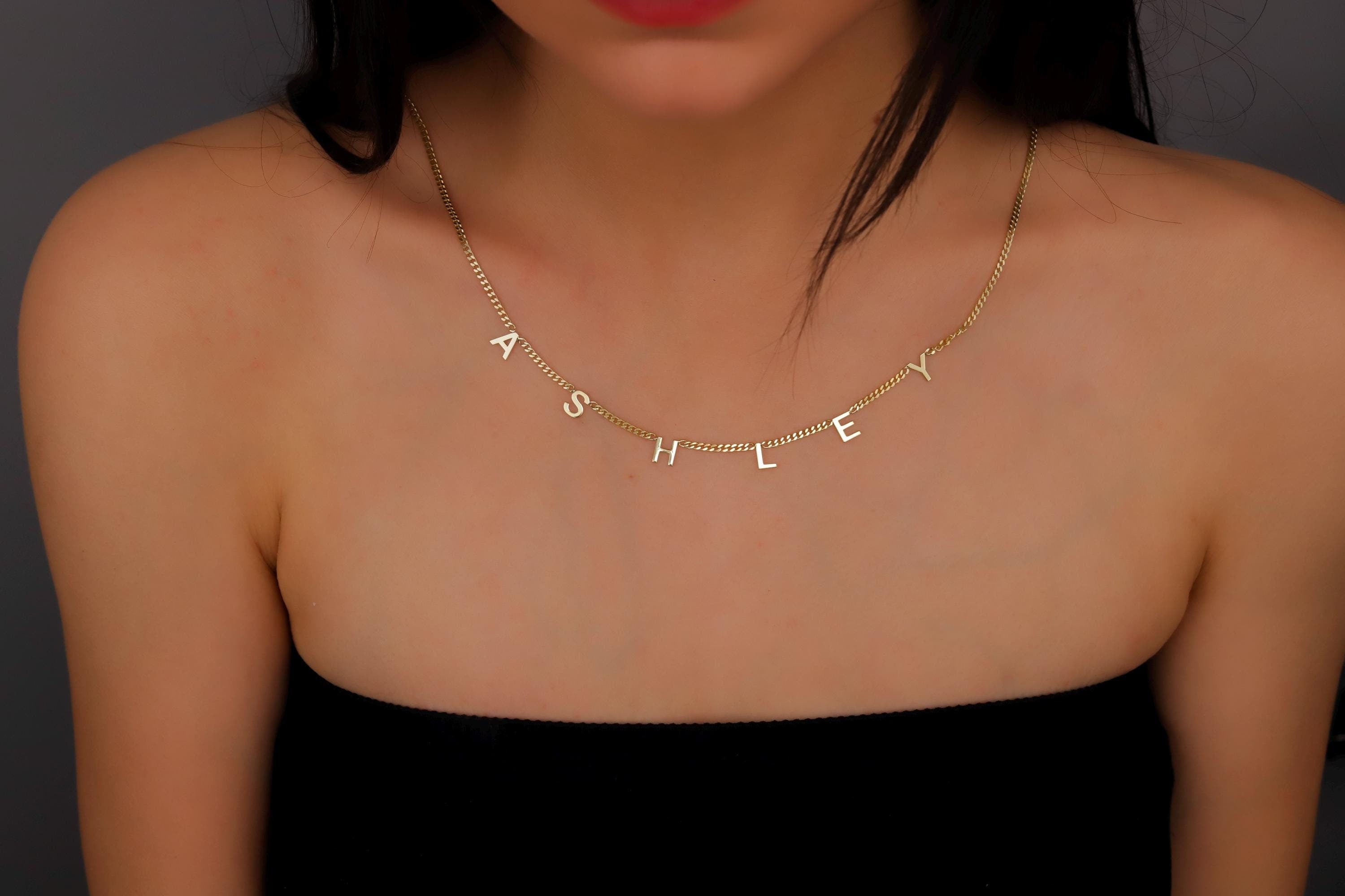 Initials by Design Personalized Station Name Necklace – Celebrate Your Uniqueness