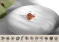 Blooming Birth flower Bouquet Ring - Customizable Month Flower Jewelry in Silver, Gold & Rose Gold
