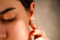 Elegant Sparkle Pave Earrings - Stunning Silver Pearl & Cubic Zirconia Studs