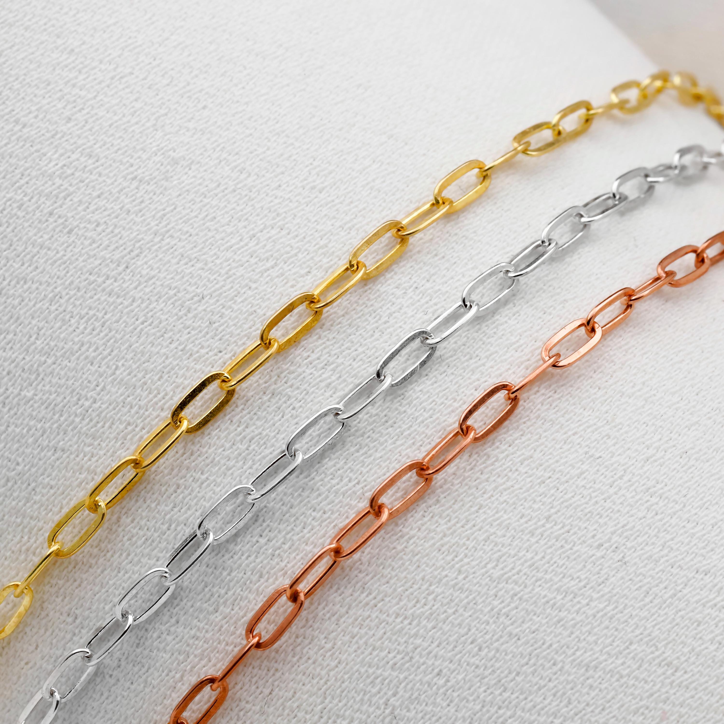 925 Sterling Silver Link Chain Bracelet